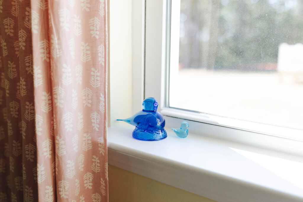 nursery details at newborn session in wilmington north carolina